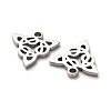 316 Surgical Stainless Steel Charms STAS-H190-03P-01-2