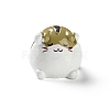 Resin Hamster Display Decoration AJEW-S037-06-04-1