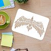 Large Plastic Reusable Drawing Painting Stencils Templates DIY-WH0202-040-3