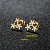 201 Stainless Steel Stud Earrings FS-WGB18B1-21-1