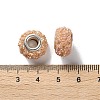 AB Color Resin Rose Flower European Beads RESI-M001-05B-3