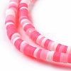 Handmade Polymer Clay Beads Strands CLAY-R089-3mm-006-4