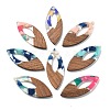 Resin and Walnut Pendants FIND-R051-12-1