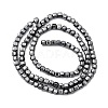 Synthetic Terahertz Stone Beads Strands G-H327-L03-02-2