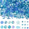Mixed Styles Glass Beads GLAA-YW0003-73B-1