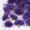 Faux Mink Fur Tassel Pendant Decorations X-FIND-S300-37K-1