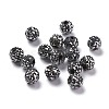 Pave Disco Ball Beads RB-A140-8mm-5-2