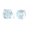 Transparent Acrylic Beads TACR-Q259-10mm-V38-1