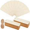 DIY Wood Bookmarks Making Kits WOOD-SP0001-21D-1