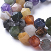 Natural Mixed Gemstone Beads Strands G-F668-10-8mm-3