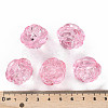 Transparent Acrylic Beads PL305Y-4-5