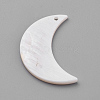 Plated Freshwater Shell Pendants SHEL-S269-20A-3