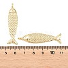 Brass Pendants X-KK-P353-11G-04-2