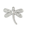 304 Stainless Steel Dragonfly Pendants X-STAS-S186-08C-P-1