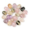 Natural Rose Quartz & Amethyst & Citrine & Quartz Crystal & Lemon Quartz & Prehnite Beads Strands G-F796-B05-01-3