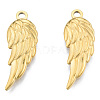 Ion Plating(IP) 201 Stainless Steel Pendants STAS-N098-181LG-3