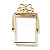 Alloy Open Back Bezel Pendants PALLOY-I223-10LG-1