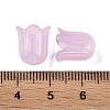 Transparent Acrylic Beads Caps OACR-B022-01A-3