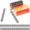 Carbon Steel Stamps AJEW-WH0092-16-1