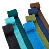 6 Rolls 6 Colors Burlap & Linen Ribbon OCOR-BT0001-03-2