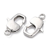 Brass Lobster Claw Clasps KK-H513-01A-P-2