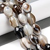 Natural Eye Agate Beads Strands G-NH0019-D03-02-4