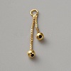 Brass Pendants LS-KK-WH0095-28G-1