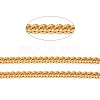 Vacuum Plating 304 Stainless Steel Cuban Link Chains CHS-K016-03C-G-4