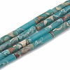 Chips Synthetic Aqua Terra Jasper Beads Strands G-S322-005A-1-1
