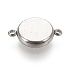 Tarnish Resistant 304 Stainless Steel Links Connectors Settings LS-X-STAS-K202-02D-P-2