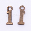 Tibetan Style Alloy Pendants TIBEP-TAC0001-14AB-2