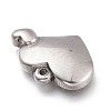 Non-Tarnish 304 Stainless Steel Pendants STAS-Z017-10P-3