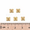 Tibetan Style Alloy Bead Caps TIBEB-Q018-G-FF-4