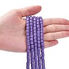 Polymer Clay Bead Strands CLAY-T001-C49-6