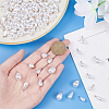   64Pcs 8 Style ABS Plastic Imitation Pearl Pendants FIND-PH0010-94-3