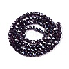 Electroplate Glass Beads Strands LS-EGLA-A044-T4mm-A15-3