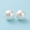 Shell Pearl Half Drilled Beads BSHE-G016-12mm-09-4