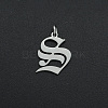 Non-Tarnish 304 Stainless Steel Pendants STAS-R111-JA565-S-1