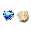 12Pcs 3 Colors Alloy Resin Pendants FIND-YW0003-75-2