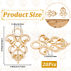 20Pcs Alloy Pendants FIND-CY0001-91G-2