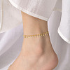 Stainless Steel Tassel Anklets WG5965F-02-1