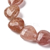 Natural Strawberry Quartz Beads Strands G-I372-A17-01-4