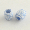 Craft Style Colorful Acrylic European Beads MACR-Q157-M46-2