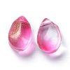 Transparent Glass Charms GGLA-M004-05B-04-2