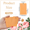 100Pcs PVC Plastic Blank Big Pendants KY-SP0001-72B-2
