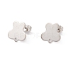 201 Stainless Steel Stud Earring Findings EJEW-A071-04P-1