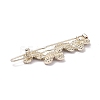Alloy Crystal Rhinestone Hair Barrettes LS-PHAR-Z003-10LG-3