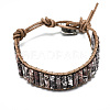 Cowhide Leather Cord Bracelets BJEW-R309-01B-12-1