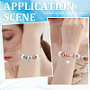 6Pcs Brass European Style Bangle Making PPJ-SC0001-03-5