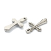 Non-Tarnish 304 Stainless Steel Pendants STAS-P279-21P-2